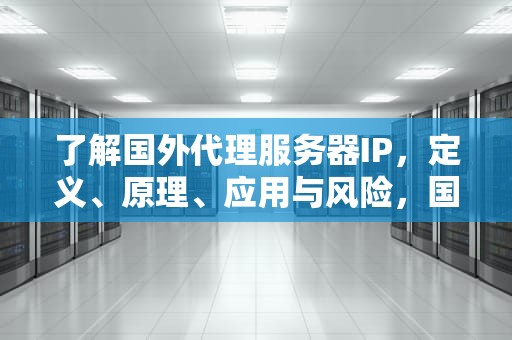 了解国外代理服务器IP，定义、原理、应用与风险，国外代理服务器IP地址
