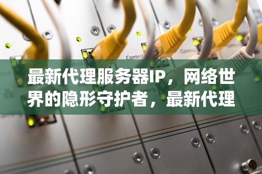 最新代理服务器IP，网络世界的隐形守护者，最新代理服务器ip地址