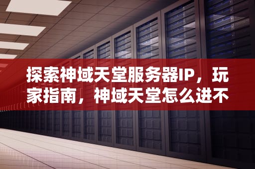 探索神域天堂服务器IP，玩家指南，神域天堂怎么进不去了