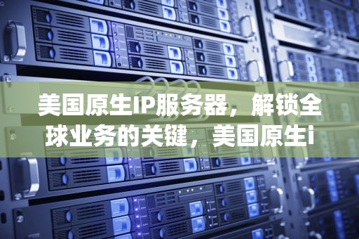 美国原生IP服务器，解锁全球业务的关键，美国原生ip服务器哪里购买