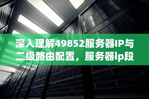 深入理解49852服务器IP与二级路由配置，服务器ip段