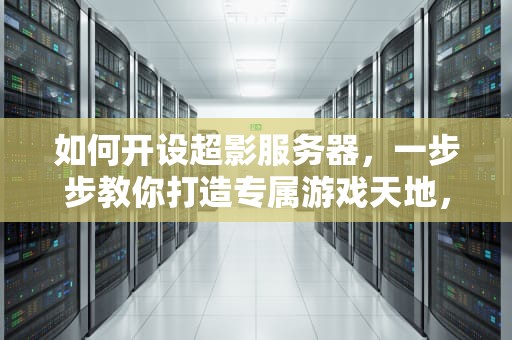 如何开设超影服务器，一步步教你打造专属游戏天地，如何开超影服务器