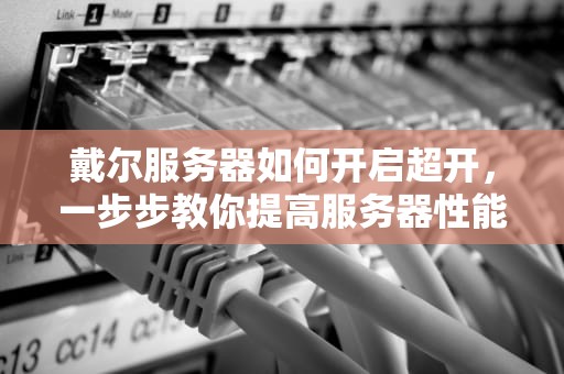 戴尔服务器如何开启超开，一步步教你提高服务器性能，戴尔服务器怎么超开内存