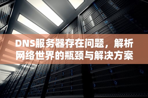 DNS服务器存在问题，解析网络世界的瓶颈与解决方案，DNS服务器存在问题是什么意思