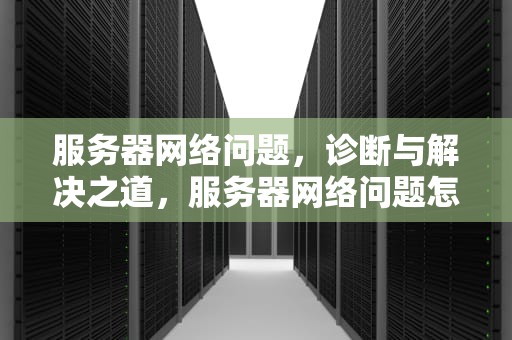 服务器网络问题，诊断与解决之道，服务器网络问题怎么排查