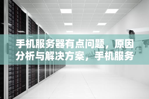 手机服务器有点问题，原因分析与解决方案，手机服务器有点问题怎么解决呢