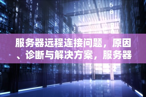 服务器远程连接问题，原因、诊断与解决方案，服务器远程连接问题怎么解决