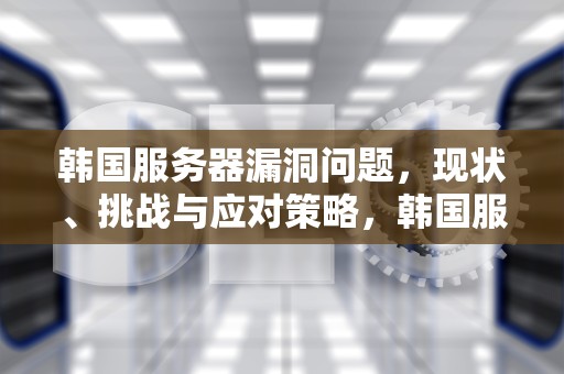 韩国服务器漏洞问题，现状、挑战与应对策略，韩国服务器漏洞问题有哪些