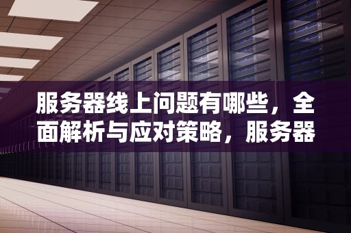 服务器线上问题有哪些，全面解析与应对策略，服务器线上问题有哪些方面