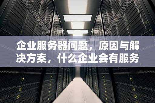 企业服务器问题，原因与解决方案，什么企业会有服务器问题呢
