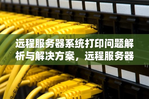 远程服务器系统打印问题解析与解决方案，远程服务器系统打印问题怎么解决