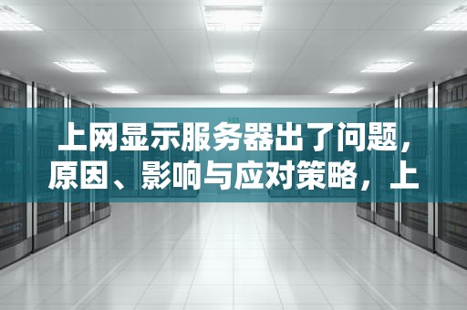 上网显示服务器出了问题，原因、影响与应对策略，上网显示服务器出了问题怎么办