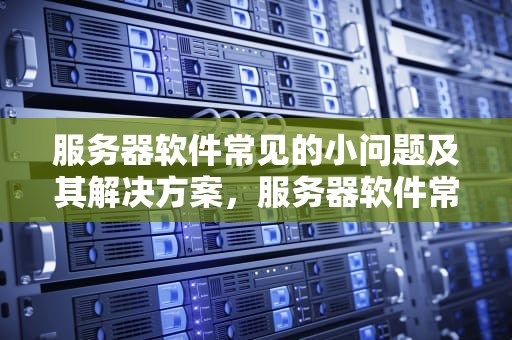 服务器软件常见的小问题及其解决方案，服务器软件常见的小问题有哪些