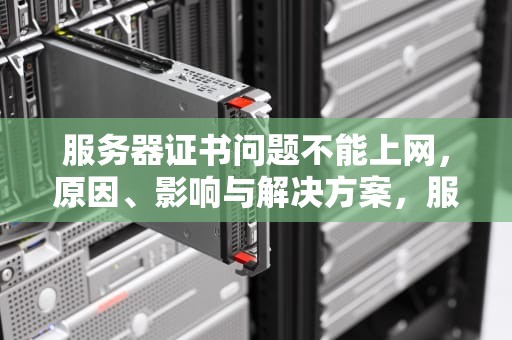 服务器证书问题不能上网，原因、影响与解决方案，服务器证书问题不能上网怎么办