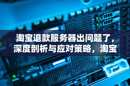 淘宝退款服务器出问题了，深度剖析与应对策略，淘宝退款服务器出问题了怎么办