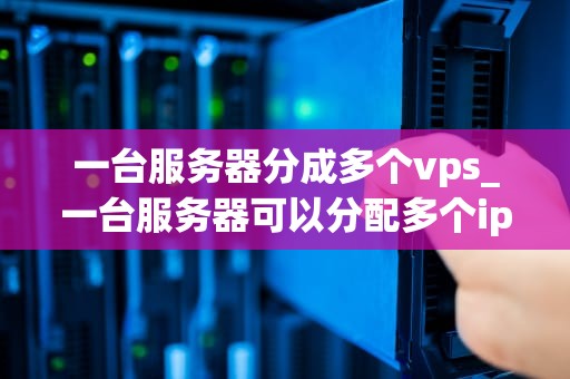 一台服务器分成多个vps_一台服务器可以分配多个ip_服务器虚拟化技术及其在VPS中的应用