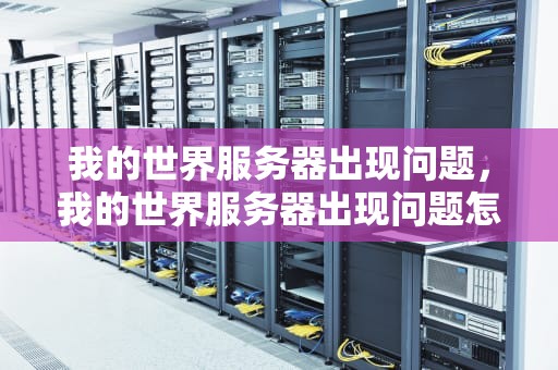 我的世界服务器出现问题，我的世界服务器出现问题怎么解决