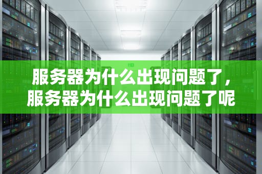 服务器为什么出现问题了，服务器为什么出现问题了呢