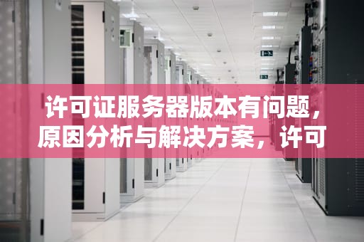 许可证服务器版本有问题，原因分析与解决方案，许可证服务器版本有问题怎么办
