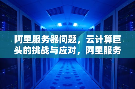 阿里服务器问题，云计算巨头的挑战与应对，阿里服务器问题找谁解决