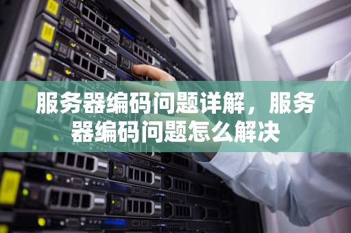 服务器编码问题详解，服务器编码问题怎么解决