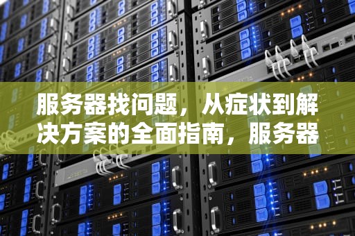 服务器找问题，从症状到解决方案的全面指南，服务器找问题怎么找