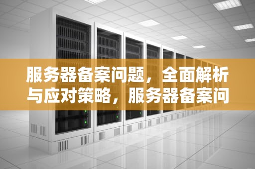 服务器备案问题，全面解析与应对策略，服务器备案问题怎么解决