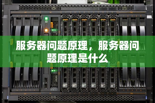 服务器问题原理，服务器问题原理是什么