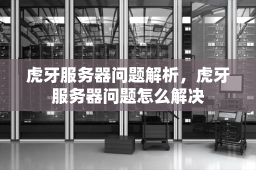 虎牙服务器问题解析，虎牙服务器问题怎么解决
