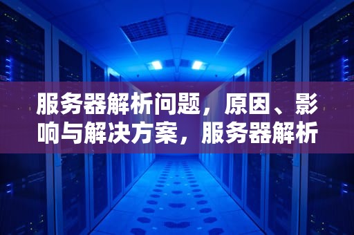 服务器解析问题，原因、影响与解决方案，服务器解析问题怎么解决