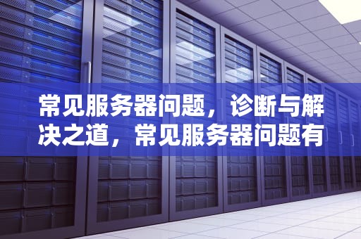 常见服务器问题，诊断与解决之道，常见服务器问题有哪些