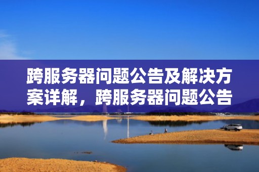 跨服务器问题公告及解决方案详解，跨服务器问题公告怎么写