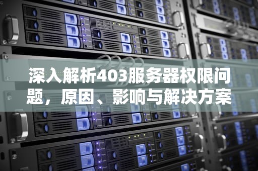 深入解析403服务器权限问题，原因、影响与解决方案，403服务器错误是什么意思