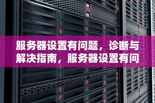 服务器设置有问题，诊断与解决指南，服务器设置有问题怎么解决