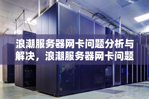 浪潮服务器网卡问题分析与解决，浪潮服务器网卡问题怎么解决