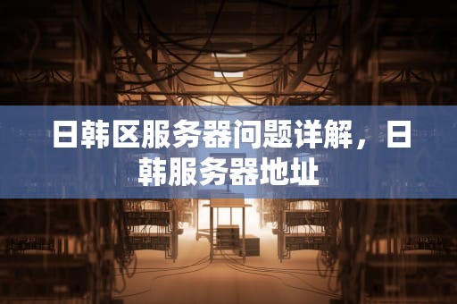 日韩区服务器问题详解，日韩服务器地址