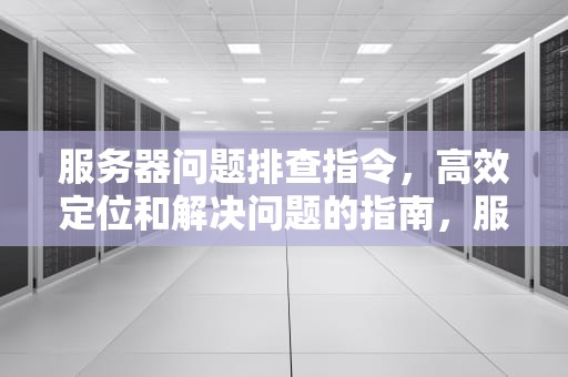 服务器问题排查指令，高效定位和解决问题的指南，服务器问题排查指令是什么