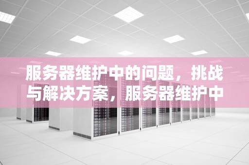 服务器维护中的问题，挑战与解决方案，服务器维护中问题怎么解决