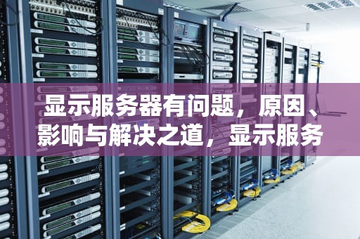 显示服务器有问题，原因、影响与解决之道，显示服务器有问题怎么解决