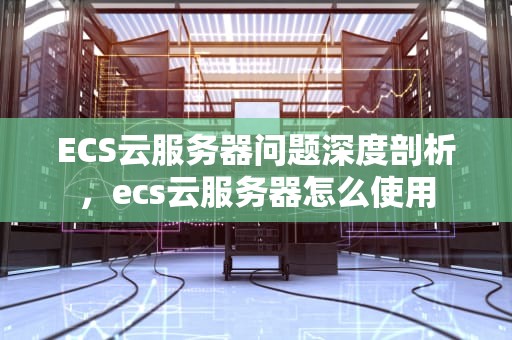 ECS云服务器问题深度剖析，ecs云服务器怎么使用