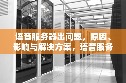 语音服务器出问题，原因、影响与解决方案，语音服务器出问题怎么解决