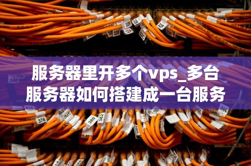 服务器里开多个vps_多台服务器如何搭建成一台服务器_服务器里开多个VPS的优化策略与实践
