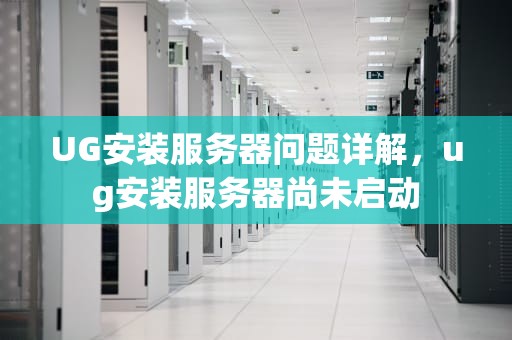 UG安装服务器问题详解，ug安装服务器尚未启动