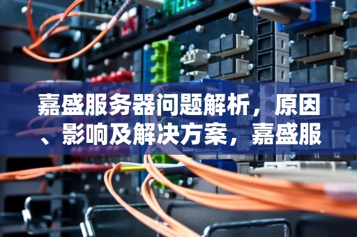 嘉盛服务器问题解析，原因、影响及解决方案，嘉盛服务器问题怎么解决