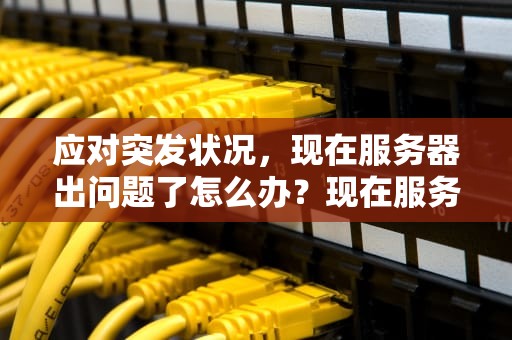应对突发状况，现在服务器出问题了怎么办？现在服务器出问题了吗