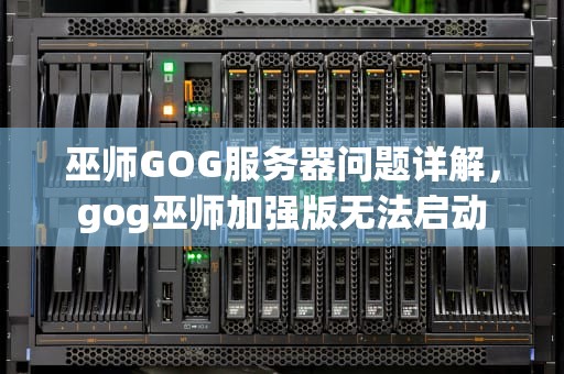 巫师GOG服务器问题详解，gog巫师加强版无法启动