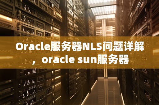 Oracle服务器NLS问题详解，oracle sun服务器