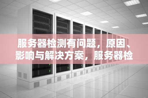 服务器检测有问题，原因、影响与解决方案，服务器检测有问题怎么解决