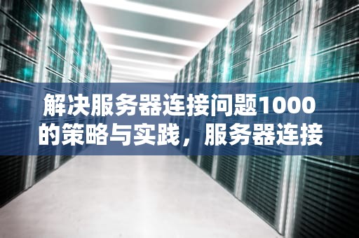 解决服务器连接问题1000的策略与实践，服务器连接问题怎么解决