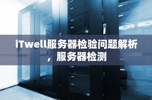 iTwell服务器检验问题解析，服务器检测